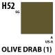 Mr Hobby Aqueous Hobby Colour H052 Olive Drab